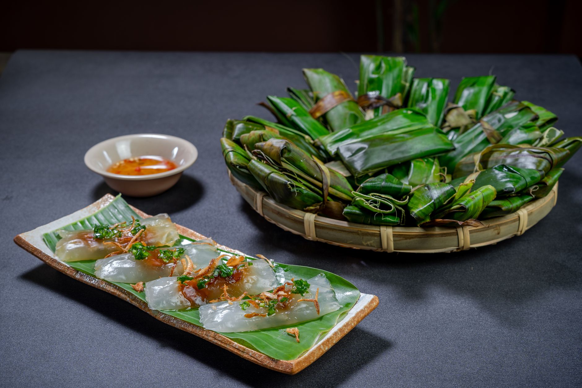 banh cuon steamed rice rolls vietnam